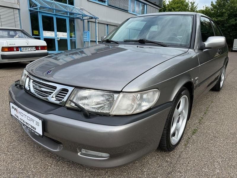 Grau Gebraucht 2001 Saab 9-3 Aero Coupé | 9.990 € (Teuer) - Bild 1/4