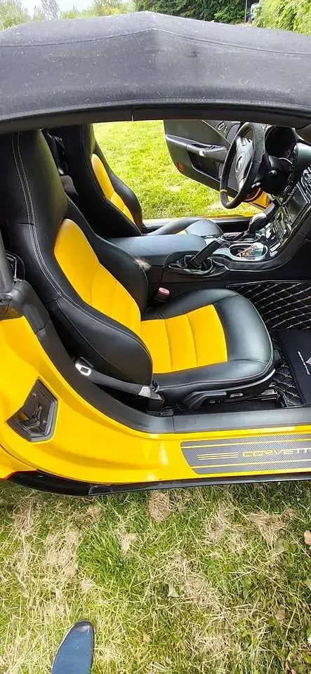 Gebraucht Corvette C6 436 PS (320 kW) 2009 Gelb Cabrio