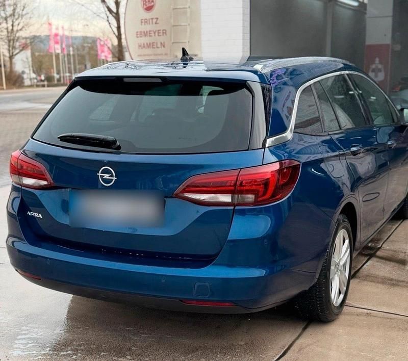 Gebraucht Opel Astra 122 PS (89 kW) 2020 Blau Kombi