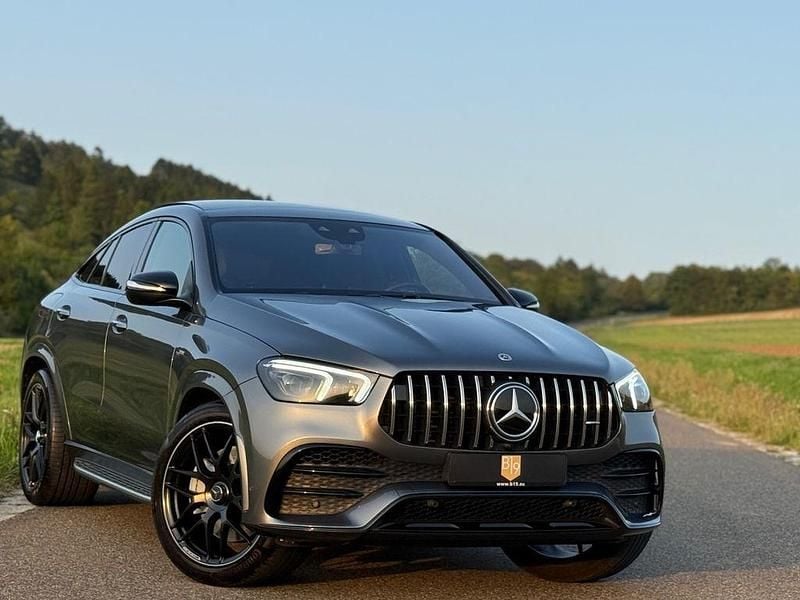 Grau Gebraucht 2021 Mercedes GLE53 AMG AMG Coupé | 71.499 € (Superpreis) - Bild 1/4