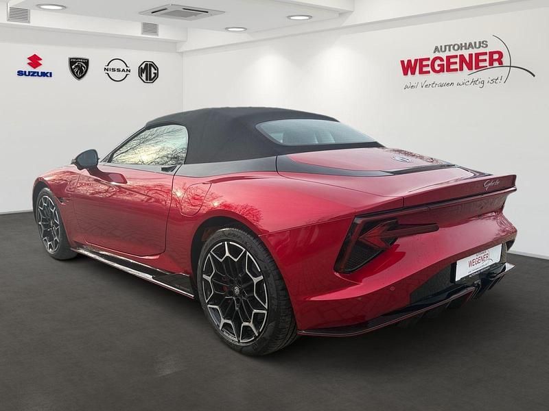 Gebraucht MG Cyberster 250 kW (340 PS) 2025 Diamond red Cabrio