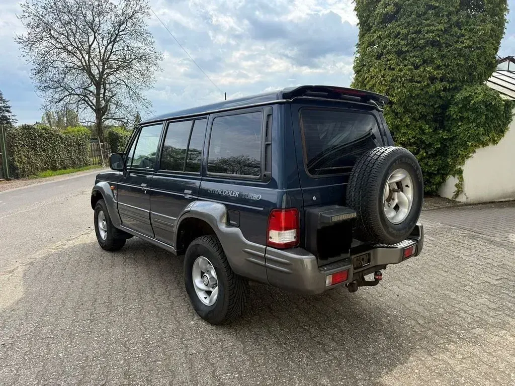 Gebraucht Hyundai Galloper 99 PS (72 kW) 2001 Blau SUV