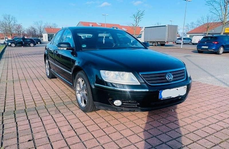 Second-hand VW Phaeton 224 CP (164 kW) 2006 Negru Berlinǎ