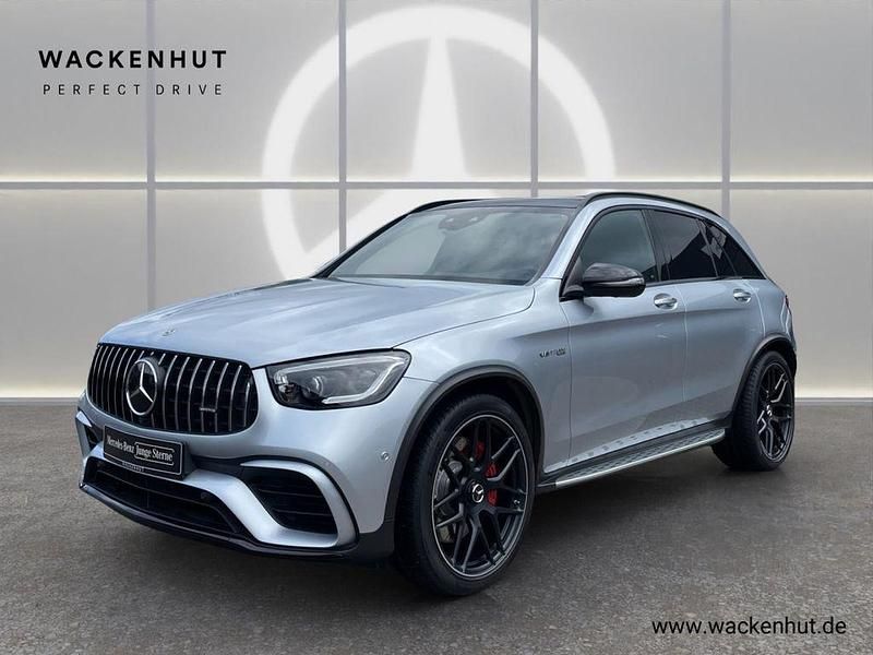 Silber Gebraucht 2021 Mercedes GLC63 AMG AMG SUV | 71.490 € (Fairer Preis) - Bild 1/4