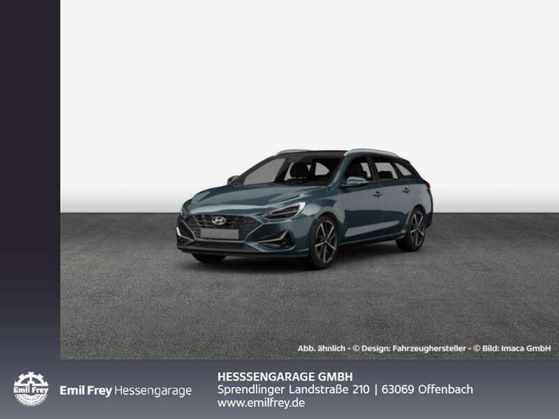 Teal blue Neu 2024 Hyundai i30 Trend Kombi | 20.450 € (Superpreis) - Bild 1/4