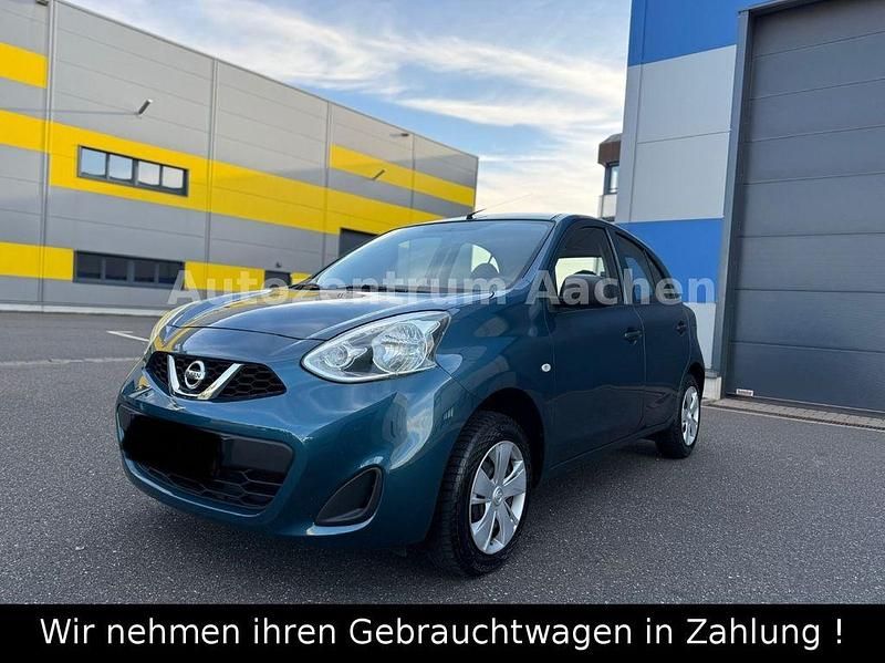 Blau Gebraucht 2015 Nissan Micra Limousine | 4.990 € (Fairer Preis) - Bild 1/4