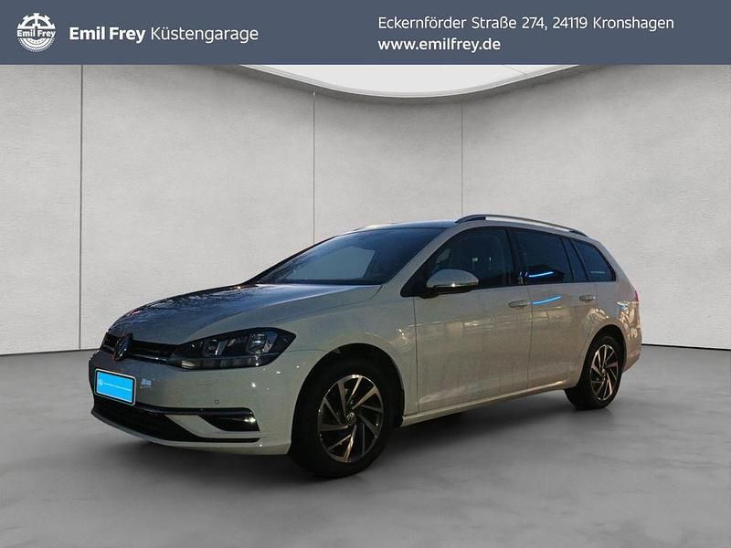 Weiß Gebraucht 2018 VW Golf VII Sound Kombi | 13.980 € (Guter Preis) - Bild 1/3