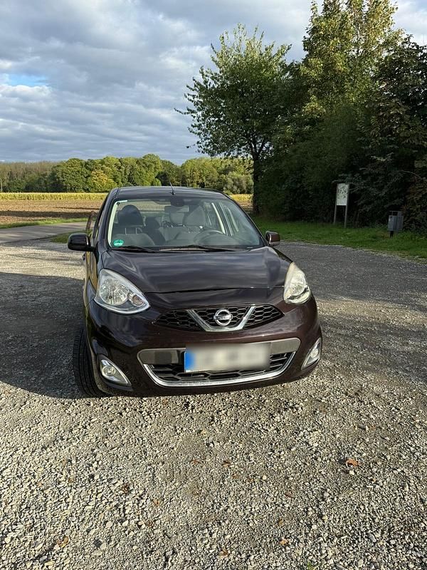 Violet Gebraucht 2015 Nissan Micra Kleinwagen | 5.200 € (Fairer Preis) - Bild 1/4