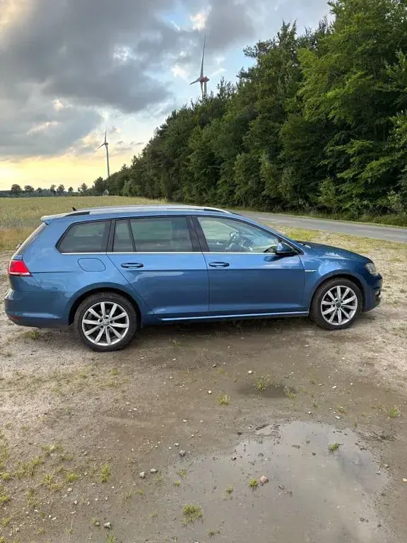 Gebraucht VW Golf VII 122 PS (89 kW) 2013 Blau Kombi