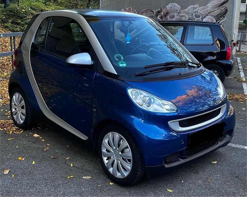 Blau Gebraucht 2009 Smart ForTwo Coupé Kleinwagen | 3.350 € (Guter Preis) - Bild 1/4