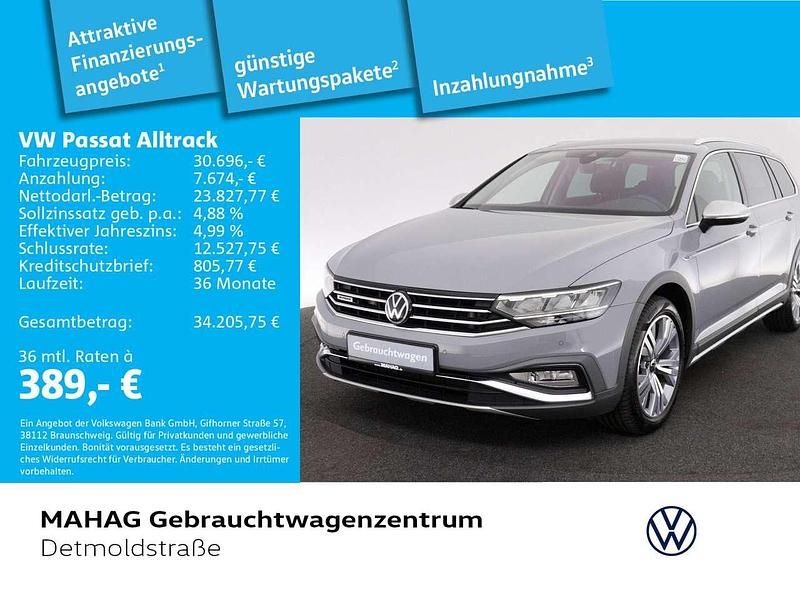 Mondsteingrau Gebraucht 2022 VW Passat Alltrack Kombi | 30.696 € (Guter Preis) - Bild 1/2