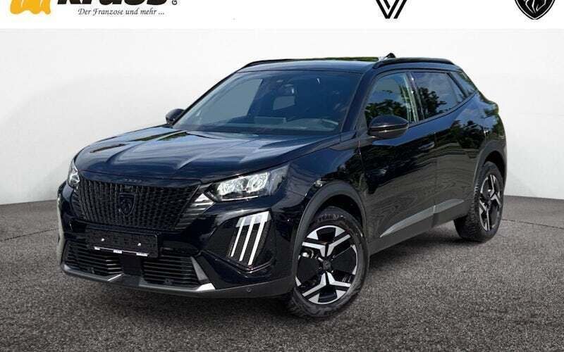 Schwarz metallic Gebraucht 2024 Peugeot 2008 Allure SUV | 20.427 € (Guter Preis) - Bild 1/2