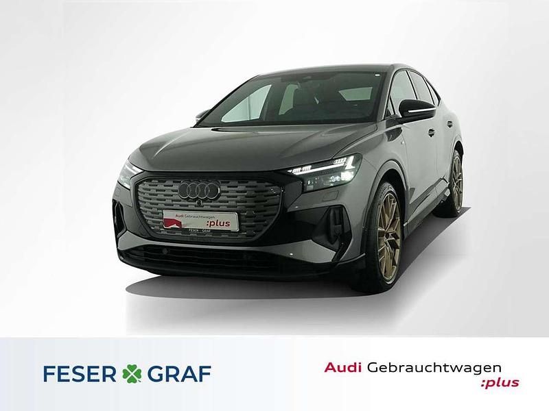 Taifungrau metallic Gebraucht 2023 Audi Q4 Sportback e-tron Edition .1 SUV | 41.750 € (Fairer Preis) - Bild 1/4
