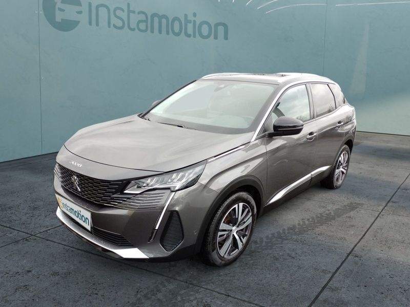Grau Gebraucht 2021 Peugeot 3008 Allure SUV | 28.640 € - Bild 1/3