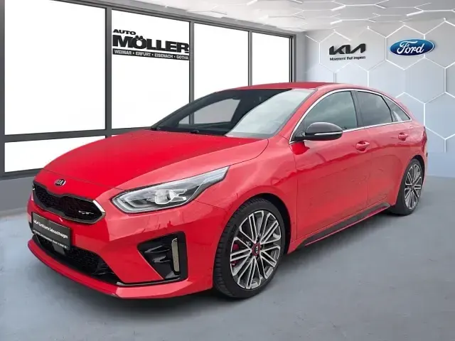 Gebraucht Kia ProCeed Comfort 204 PS (150 kW) 2019 Trackrot Kombi