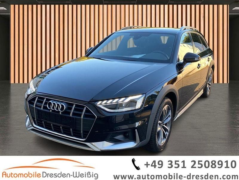 Schwarz schwarz (metallic) Gebraucht 2022 Audi A4 Allroad Ambiente Kombi | 28.800 € (Guter Preis) - Bild 1/4