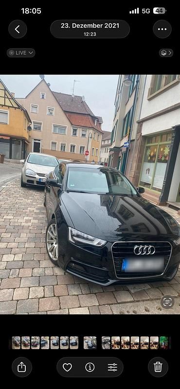 Gebraucht Audi A5 177 PS (130 kW) 2013 Schwarz Coupé