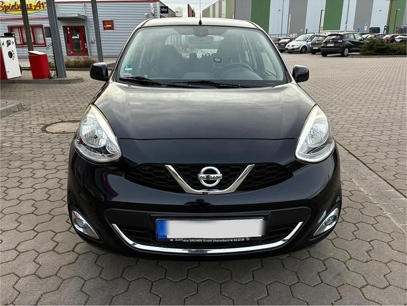 Schwarz Gebraucht 2013 Nissan Micra Kleinwagen | 4.500 € (Guter Preis) - Bild 1/4
