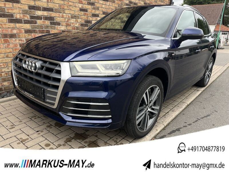 Blau Gebraucht 2017 Audi Q5 S-Line SUV | 26.888 € (Fairer Preis) - Bild 1/4