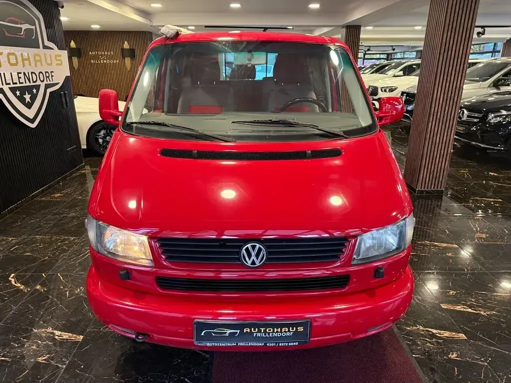 Używany VW T4 116 KM (85 kW) 2003 Czerwony Van