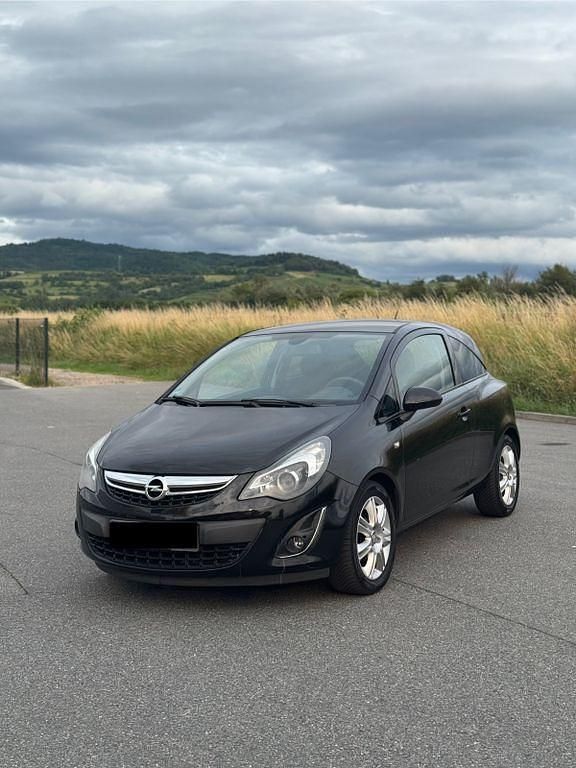 Gebraucht Opel Corsa Selection 69 PS (50 kW) 2011 Schwarz Kleinwagen