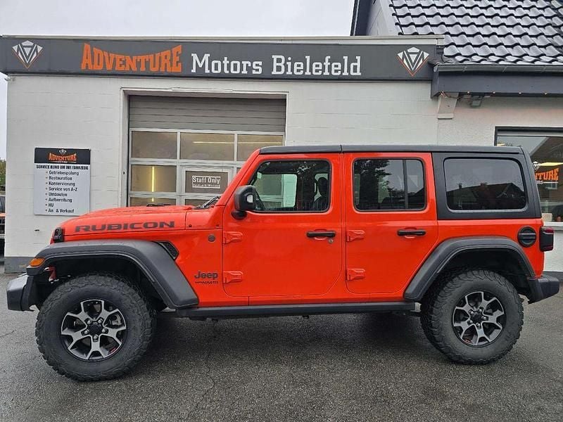 Orange Gebraucht 2018 Jeep Wrangler Unlimited Rubicon SUV | 43.900 € (Guter Preis) - Bild 1/4