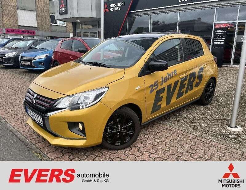 Gelb Gebraucht 2023 Mitsubishi Space Star Select+ Kleinwagen | 15.950 € (Fairer Preis) - Bild 1/4