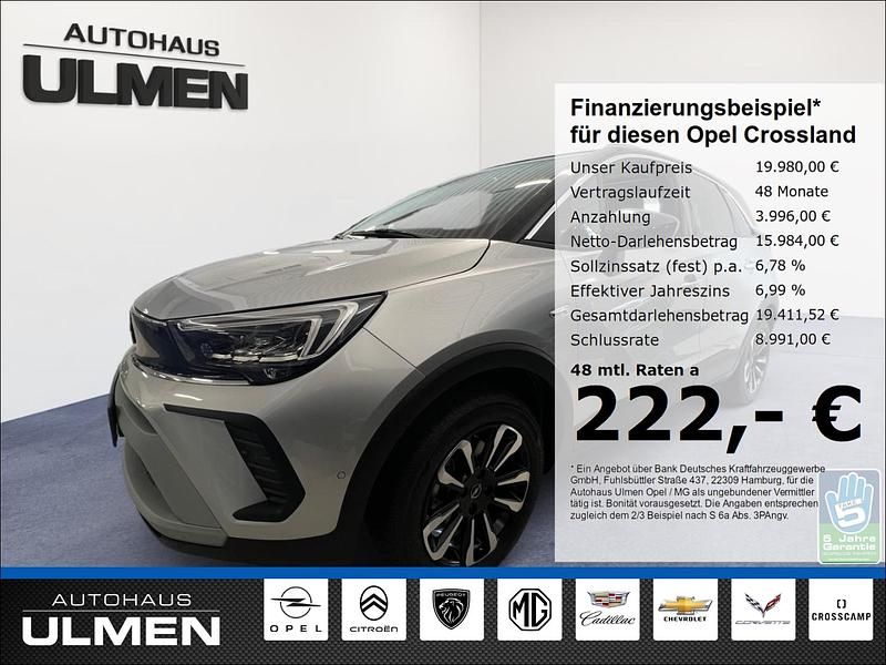 Grau Gebraucht 2024 Opel Crossland Elegance SUV | 19.980 € (Fairer Preis) - Bild 1/4