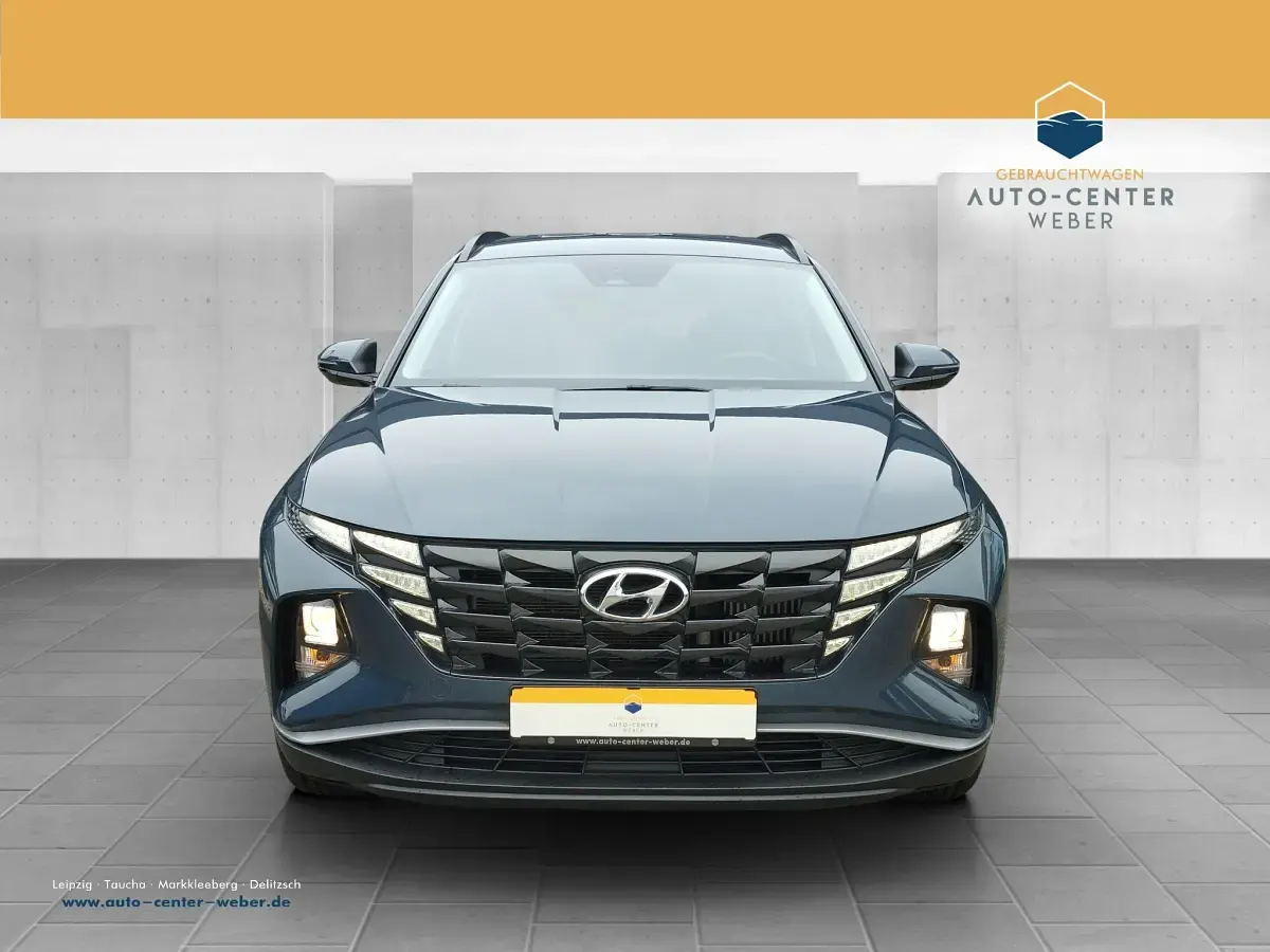 Gebraucht Hyundai Tucson Select 150 PS (110 kW) 2021 Blau SUV