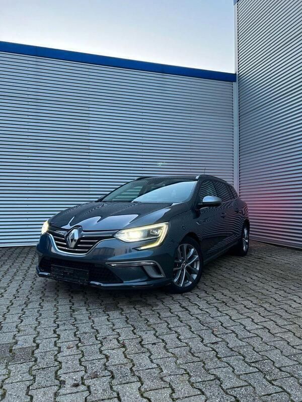 Grau Gebraucht 2017 Renault Mégane GrandTour GT-Line Kombi | 13.199 € (Fairer Preis) - Bild 1/4