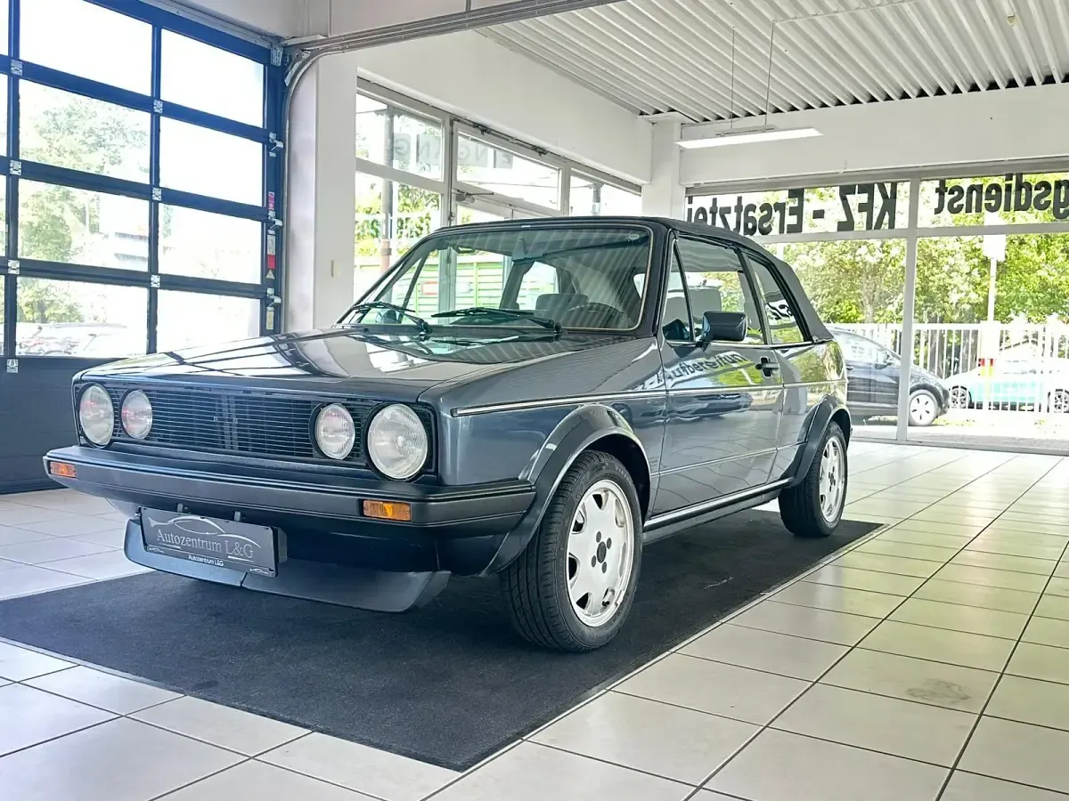 Gebraucht VW Golf Cabriolet Karmann 72 PS (52 kW) 1987 Blau Cabrio