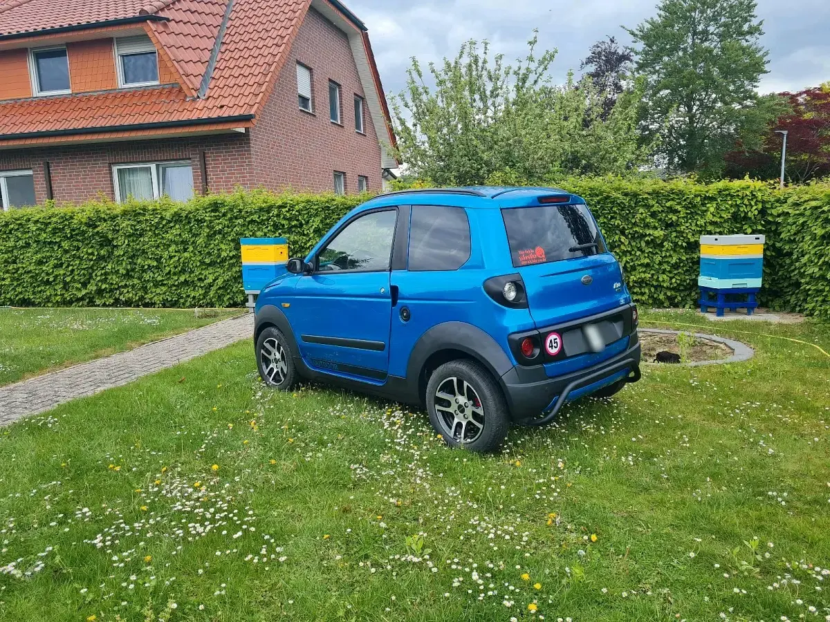Brugt Microcar M.Go 2018 Blå Hatchback