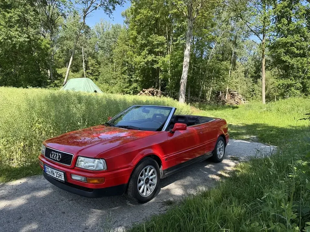 Gebraucht Audi Cabriolet Design 133 PS (97 kW) 1991 Rot Cabrio