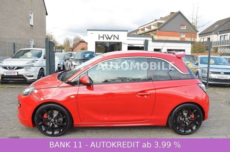 Fire red (uni) Gebraucht 2015 Opel Adam S Kleinwagen | 8.990 € (Fairer Preis) - Bild 1/4