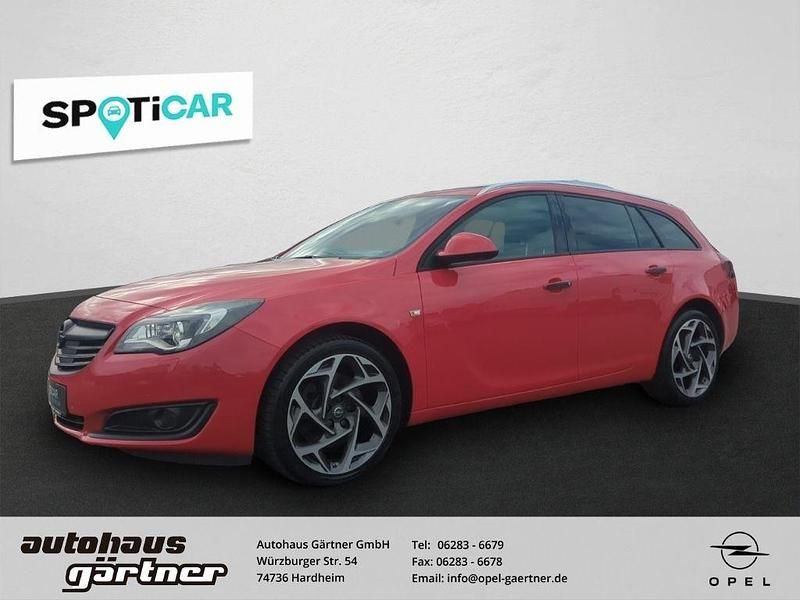 Power rot/traffic red ral3020 Gebraucht 2015 Opel Insignia Sport Kombi | 11.990 € (Fairer Preis) - Bild 1/4