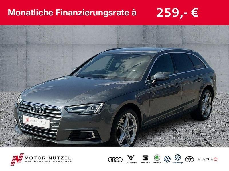 Monsungrau metallic Gebraucht 2018 Audi A4 Sport Kombi | 19.960 € (Fairer Preis) - Bild 1/4