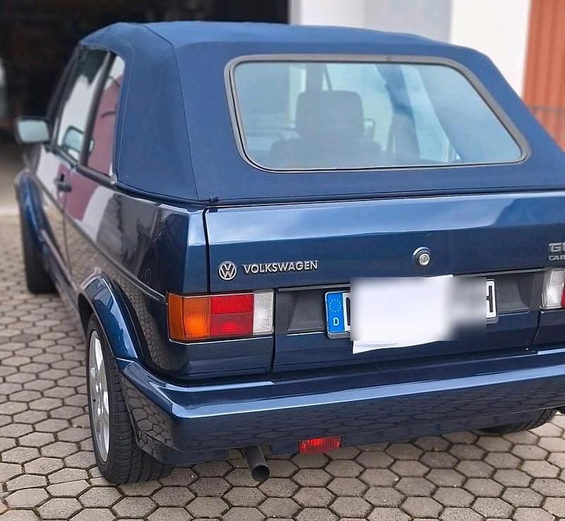 Gebraucht VW Golf Cabriolet Karmann 98 PS (72 kW) 1991 Blau Cabrio