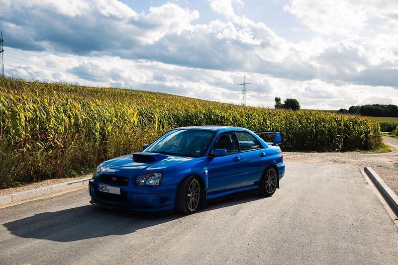 Gebraucht Subaru Impreza 265 PS (194 kW) 2003 Blau Limousine