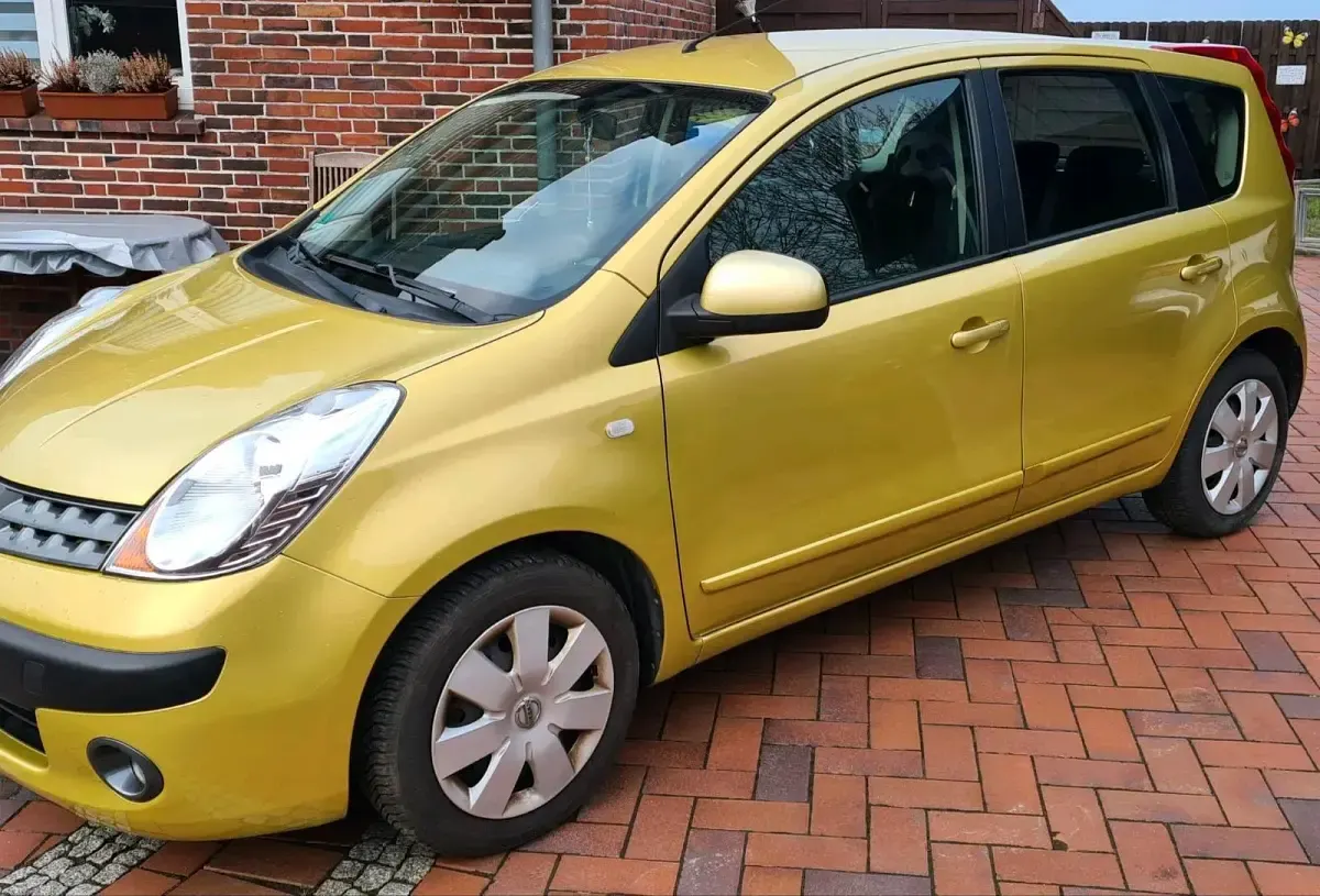 Occasion Nissan Note 88 ch (64 kW) 2007 Jaune Citadine