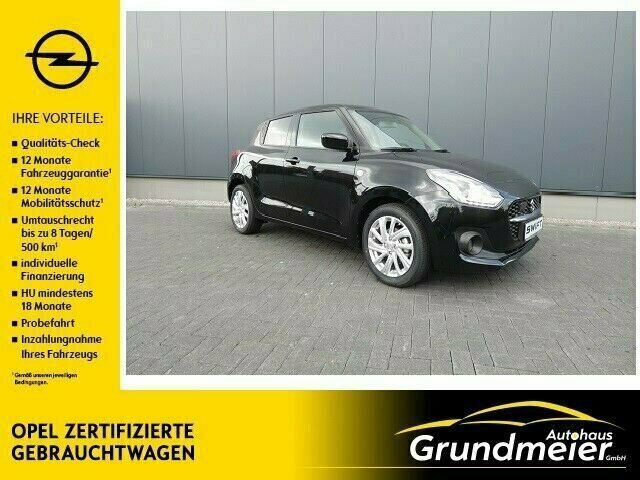 Schwarz metallic Gebraucht 2021 Suzuki Swift Comfort Kleinwagen | 16.490 € (Teuer) - Bild 1/4