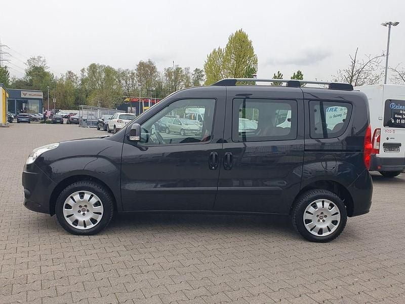 Gebraucht Fiat Doblò Dynamic 95 PS (69 kW) 2011 Schwarz Van / Kleinbus