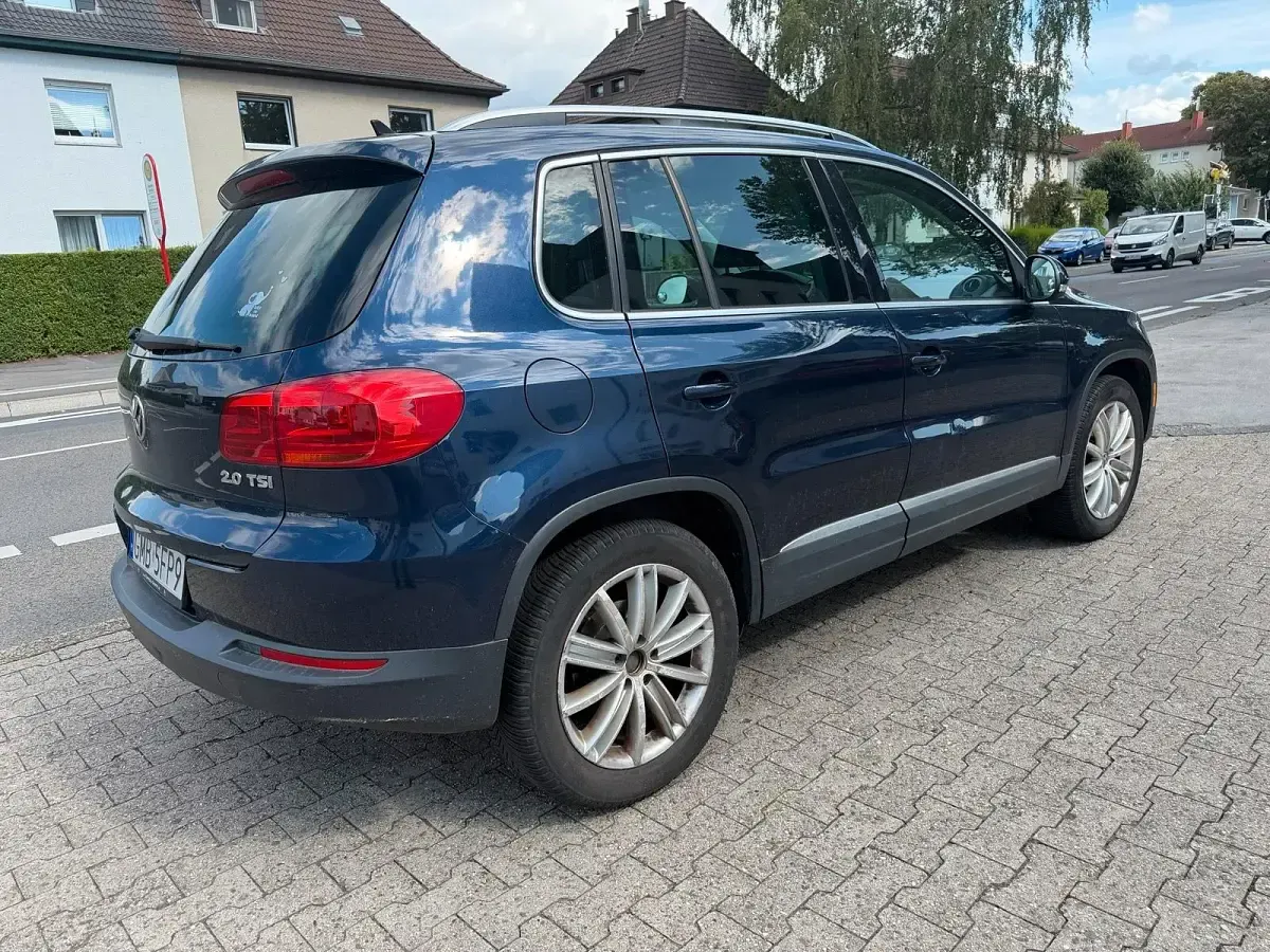 Gebraucht VW Tiguan 2012 Blau SUV