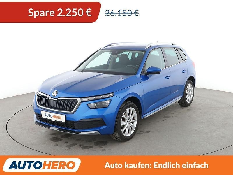 Blau Gebraucht 2023 Skoda Kamiq Style SUV | 23.900 € (Guter Preis) - Bild 1/3