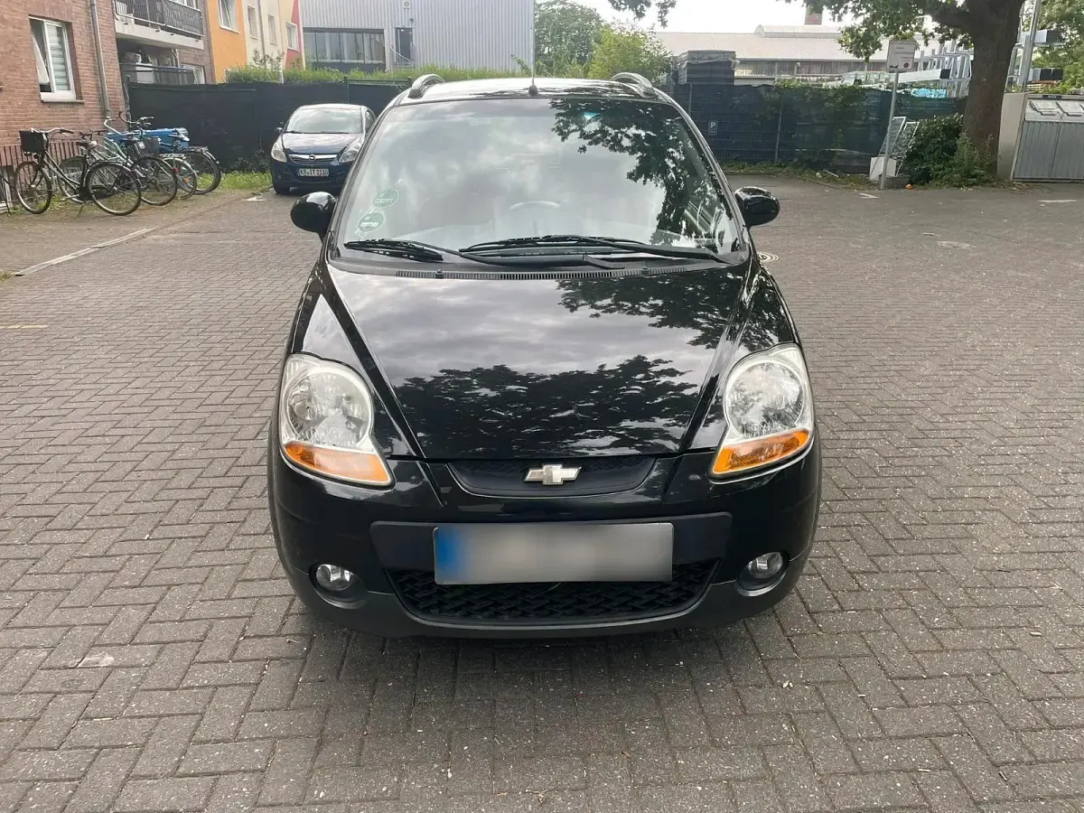Gebraucht Chevrolet Matiz 67 PS (49 kW) 2008 Schwarz Kleinwagen