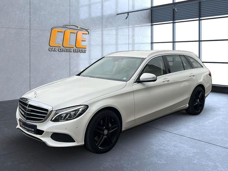 Weiß Gebraucht 2015 Mercedes C250 Kombi | 18.990 € (Fairer Preis) - Bild 1/4
