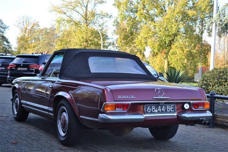 Gebraucht Mercedes 230 150 PS (110 kW) 1965 Rot Cabrio