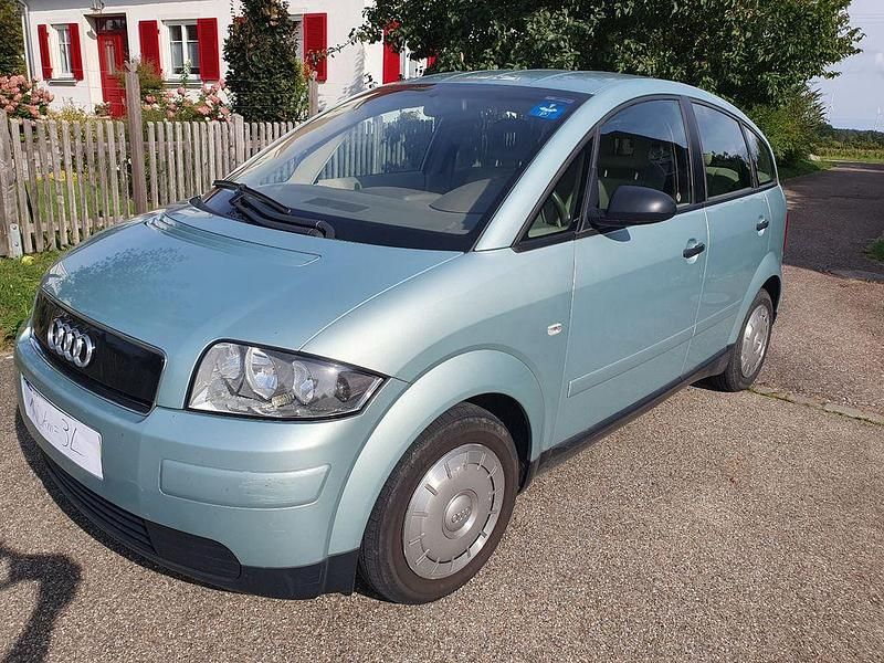 Grün Gebraucht 2001 Audi A2 Kleinwagen | 5.930 € - Bild 1/4