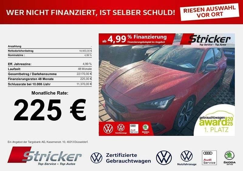 Gebraucht Seat Leon FR 204 PS (150 kW) 2021 Rot Limousine
