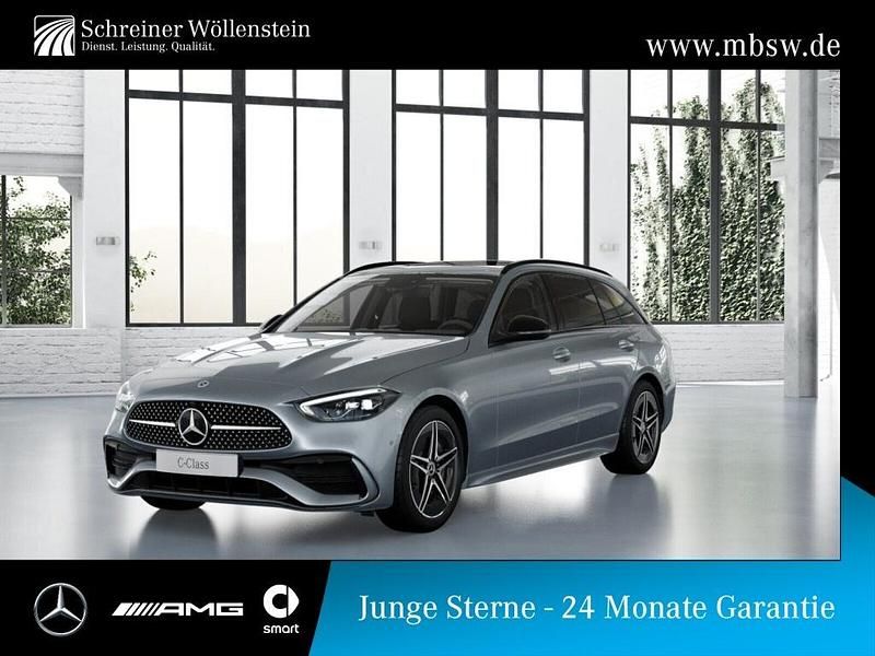 Silberlack hightechsilber Gebraucht 2024 Mercedes C220 Advanced Kombi | 41.970 € (Fairer Preis) - Bild 1/4