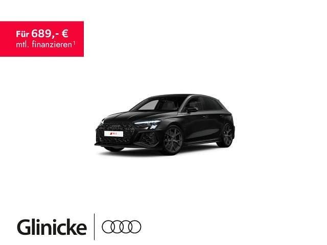 Schwarz Gebraucht 2022 Audi RS3 Sportback Sport Kleinwagen | 51.401 € (Superpreis) - Bild 1/3